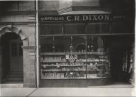 Dixon's Chemist.  Water Street.  Near to Ellis's.