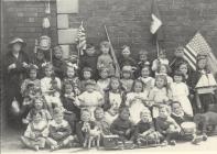 Christ Church School photo, end of First World War