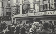 The Queen's visit to Rhyl. Adelphi Restaurant,...