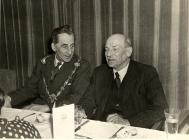Councillor F S Williams and Clem Atlee at the...