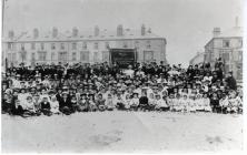 Children's Special Service Mission on the beach.