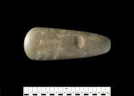 Ground and polished Neolithic axehead 