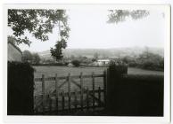 Gate to Trecoed farm, Cowbridge early 1960s 