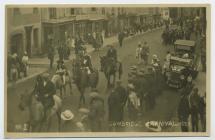 Cowbridge carnival parade, High St. 1921 