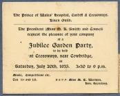 Jubilee Garden Party, Cowbridge 1935 