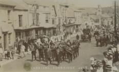 Carnival procession, Cowbridge 1910 