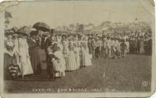 Cowbridge carnival July 13th 1910 