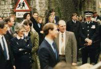 Prince Edward's visit to Cowbridge 1990s 