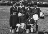 Football group, Cowbridge carnival 1974 