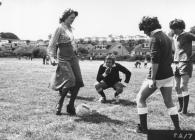 Football group, Cowbridge carnival 1974 