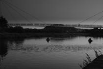 Coracle Fishing, River Towy, Carmarthen 2019