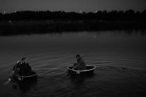 Coracle Fishing, River Towy, Carmarthen 2019