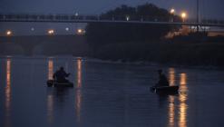 Malcolm Rees, Dai Elias night fishing on the...