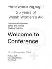 Welsh Women's Aid Conference 2008