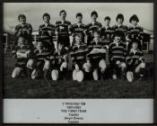 Trydydd Tîm Clwb Rygbi Dinbych 1981-82