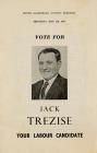 Election Leaflet Jack Tresize South Glamorgan...