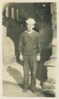 US sailor at St Cybi’s church, Holyhead (1918)