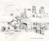 South Gate, Cowbridge, sketch  