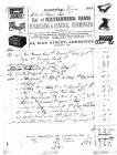 62 High Street, Cowbridge, 1884 invoice 