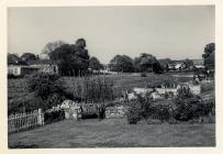 River Thaw valley in Cowbridge 1970 