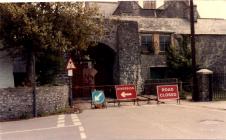 South Gate, Cowbridge, repairs 1983 