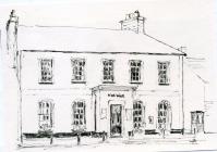 4 Westgate, Cowbridge, sketch 