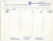4 Westgate, Cowbridge, 1969 receipt 