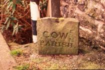 Cowbridge parish boundary stone  