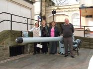 Deck gun of UB 91 at Chepstow