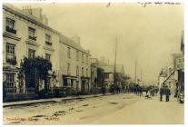 Cowbridge, Old Hall & Caercady House ca 1905 