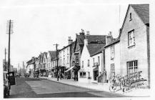 Cowbridge High St 1953, Frith postcard 