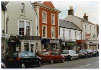 Cowbridge High St north side ca 1990s 