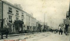 Cowbridge High St, west end, ca 1910 