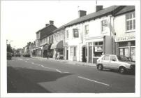 Cowbridge High Street, north side 1980  