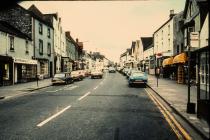 Cowbridge High Street, centre, 1981  