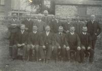 David Tilley & officials at Cowbridge Show 1910 