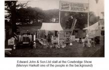 Edward John stand, Glamorgan Agricultural Show 