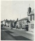 Cowbridge Town Hall & High Street 1963 