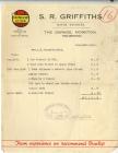 Invoice from S. R. Griffiths Motor Engineer The...
