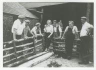 Shearing Party at Maesglas