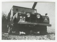 First Land Rover in Tywi Forest