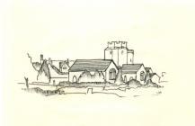 Holy Cross church, Cowbridge sketch 