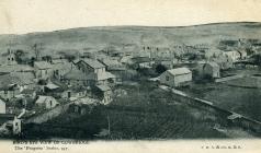 View over central Cowbridge 1908 