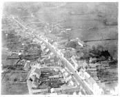 Aerial view, central Cowbridge 1923 