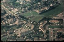 Aerial view, Cowbridge 1981 