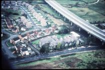 Aerial view, eastern Cowbridge 1981 