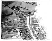 Aerial view, Cowbridge east end 1929 