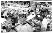 Aerial view, central Cowbridge ca 1965 