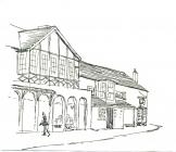 46 & 48 High St, Cowbridge, sketch 