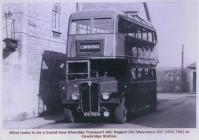 Rear of Town Hall, Cowbridge 1948 